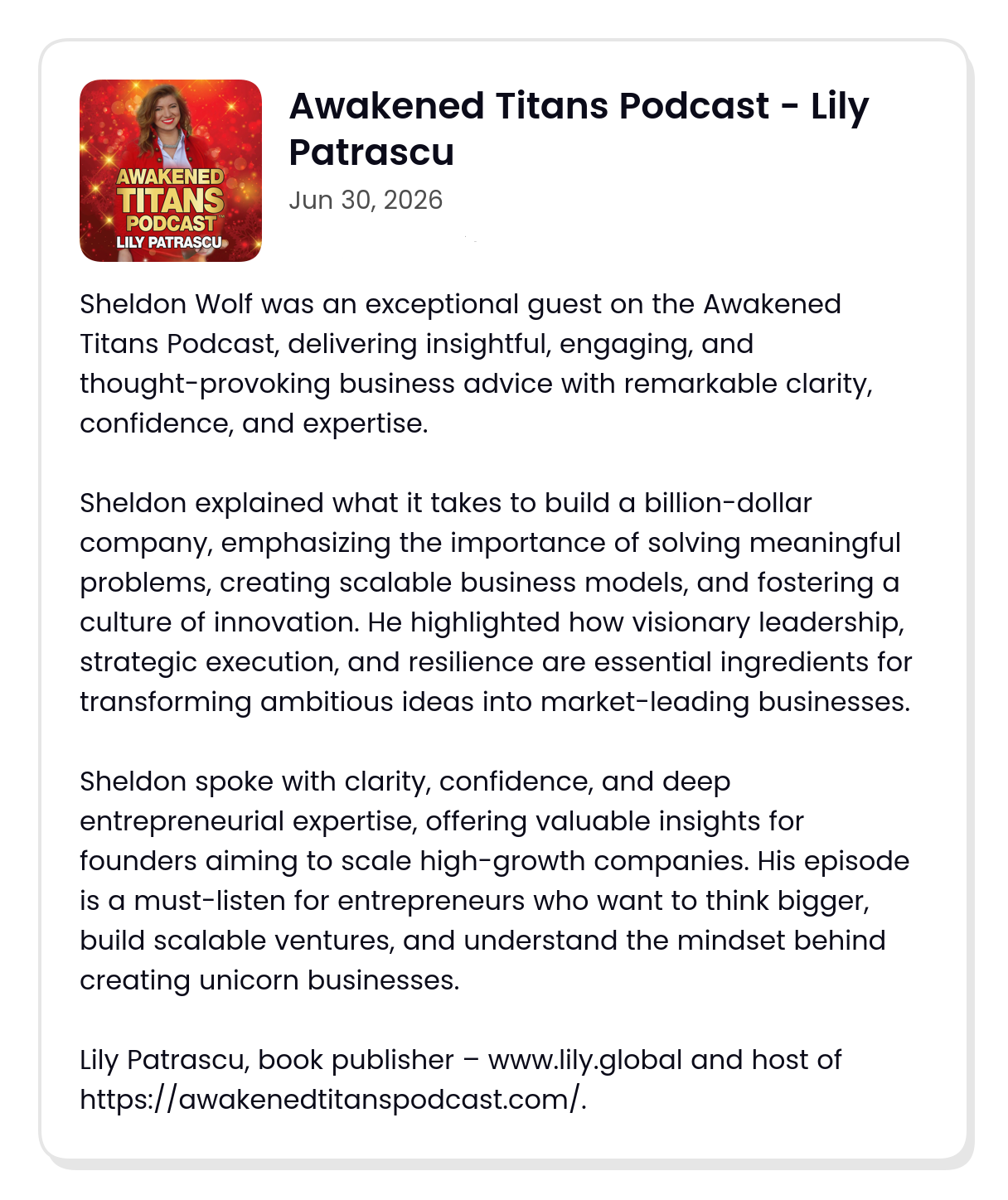 PodMatch review